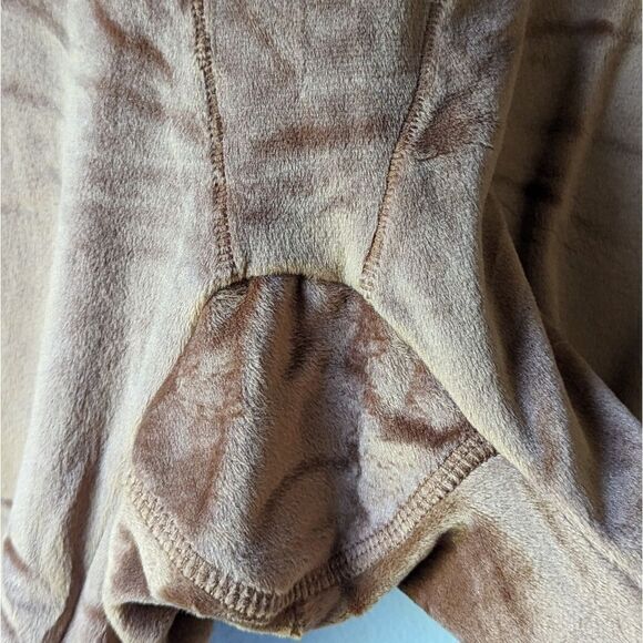 Skims NWT High Rise Stretch Velour Boxer Bike Shorts in Copper Sz 4XL - Picture 7 of 9